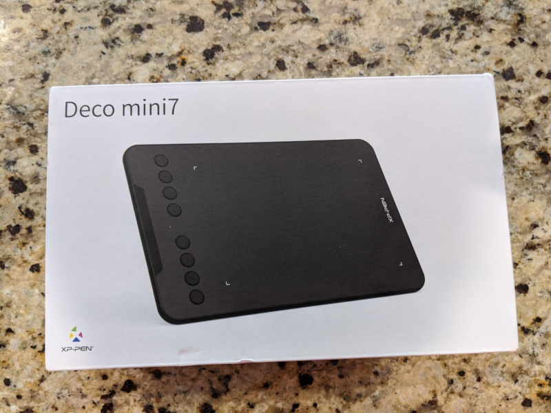 xp-pen deco mini 7 graphic drawing tablet
